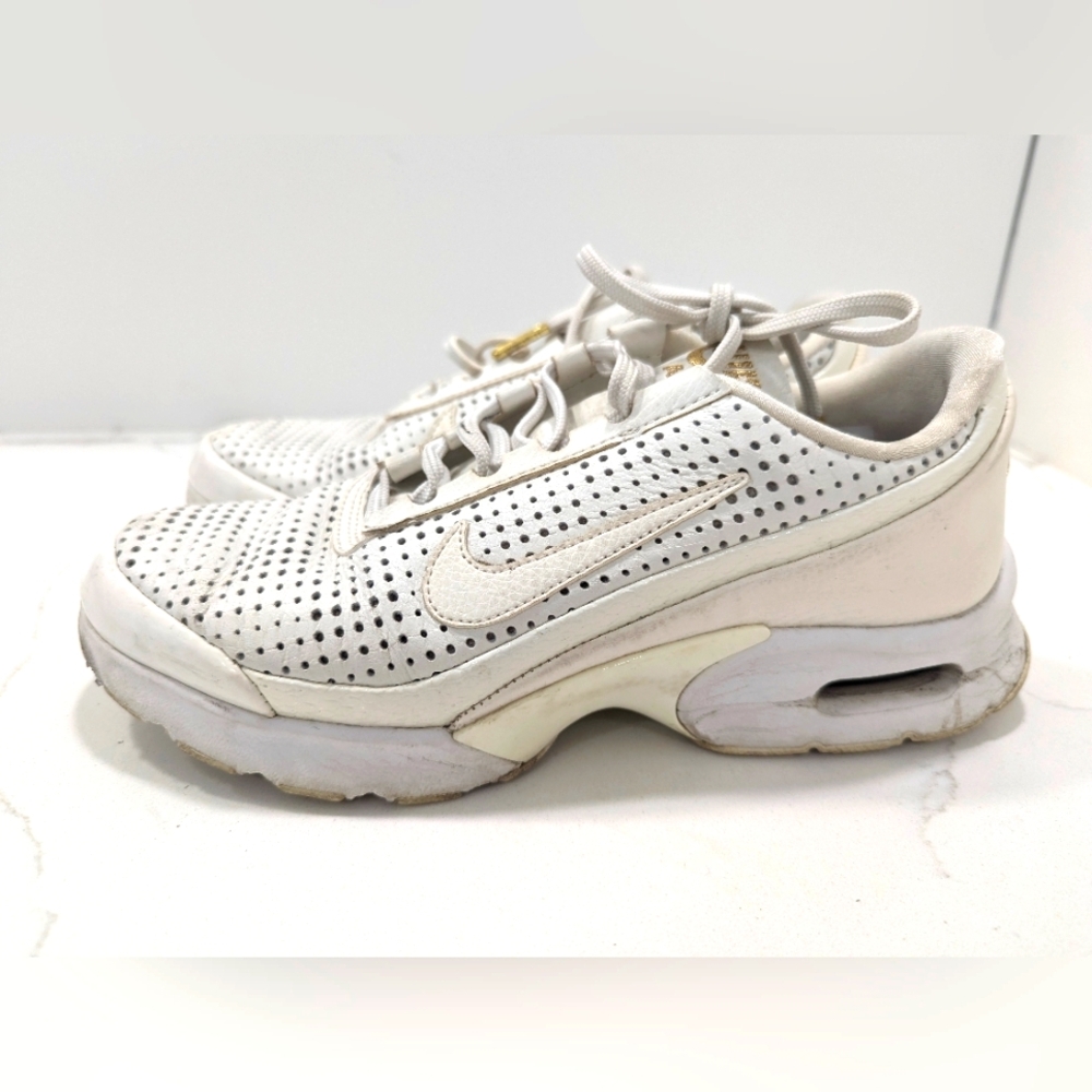 Nike Air Max Jewell SE Premium Size 8 Womens Summit White leather sneakers shoes